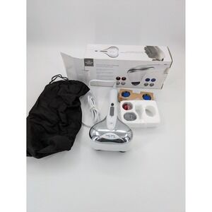 Sharper Image Personal Percussion Massager with soft Gel Heads & Heat